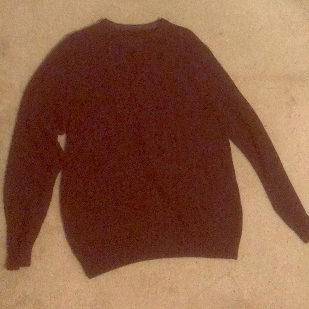 Geoffrey Beene basket weave sweater